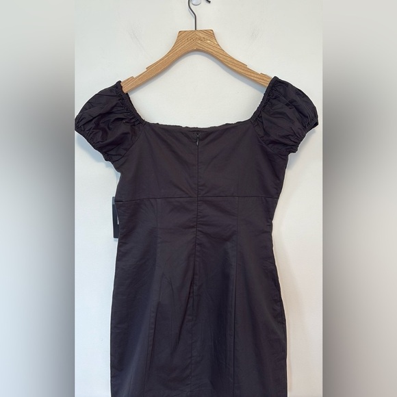 Lulus Whatever You Like Black Short Sleeve Mini Dress NWT , sz medium - Picture 7 of 11